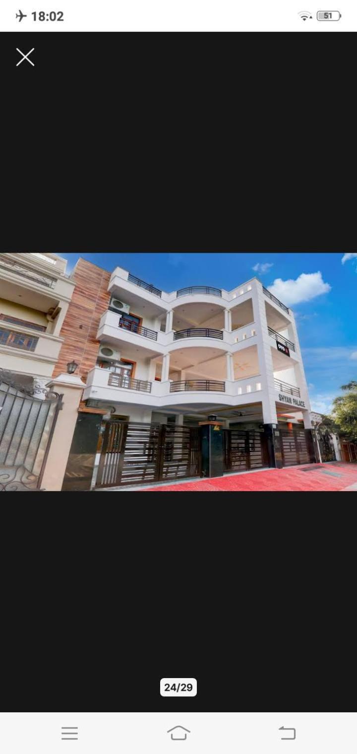 Hotel Shyam Palace Lucknow Dış mekan fotoğraf